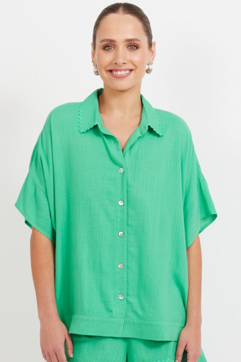 Haven Haiti Shirt in Green
