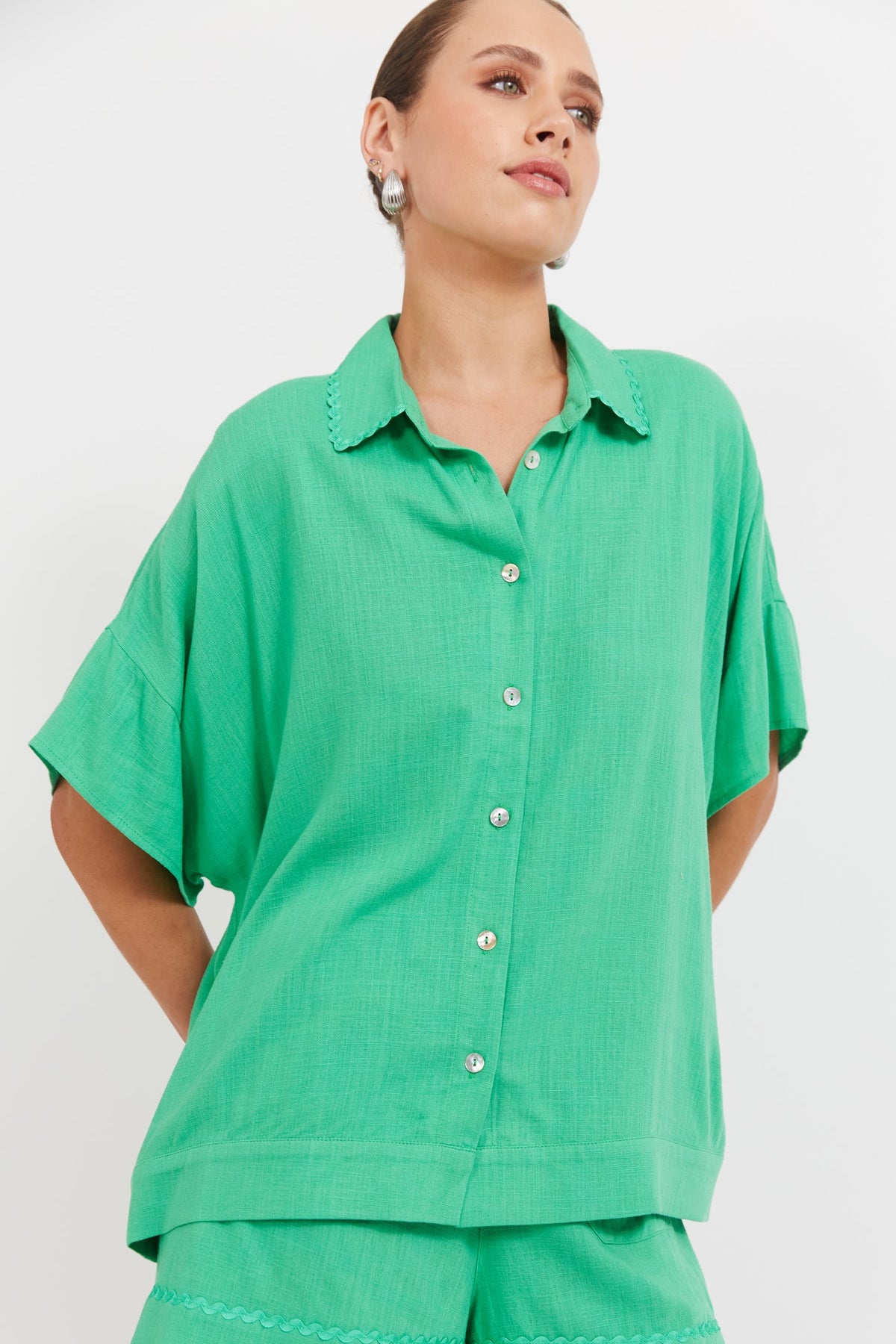 Haven Haiti Shirt in Green