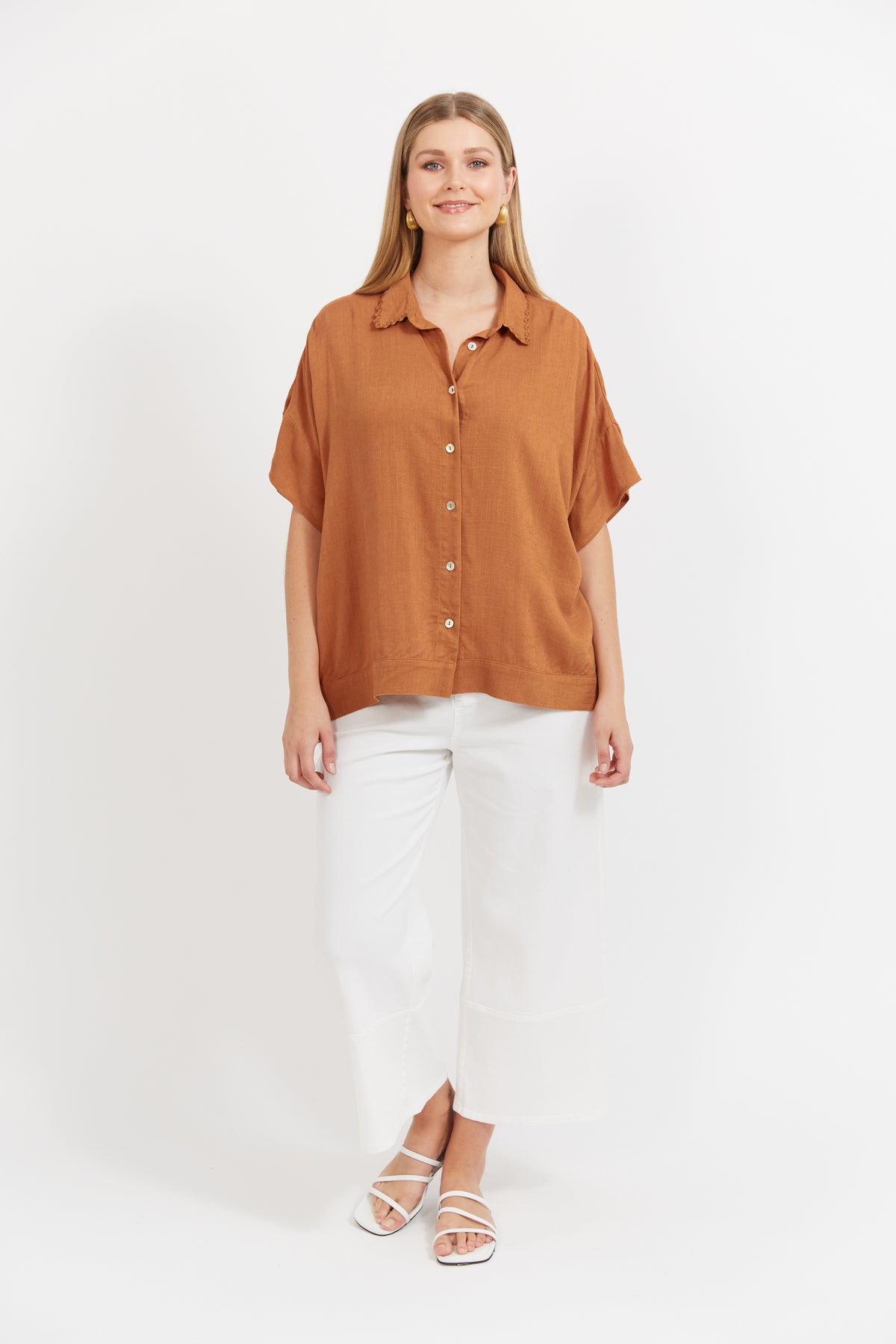 Haven Haiti Shirt in Tan
