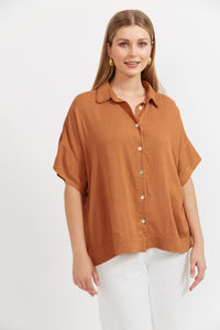 Haven Haiti Shirt in Tan