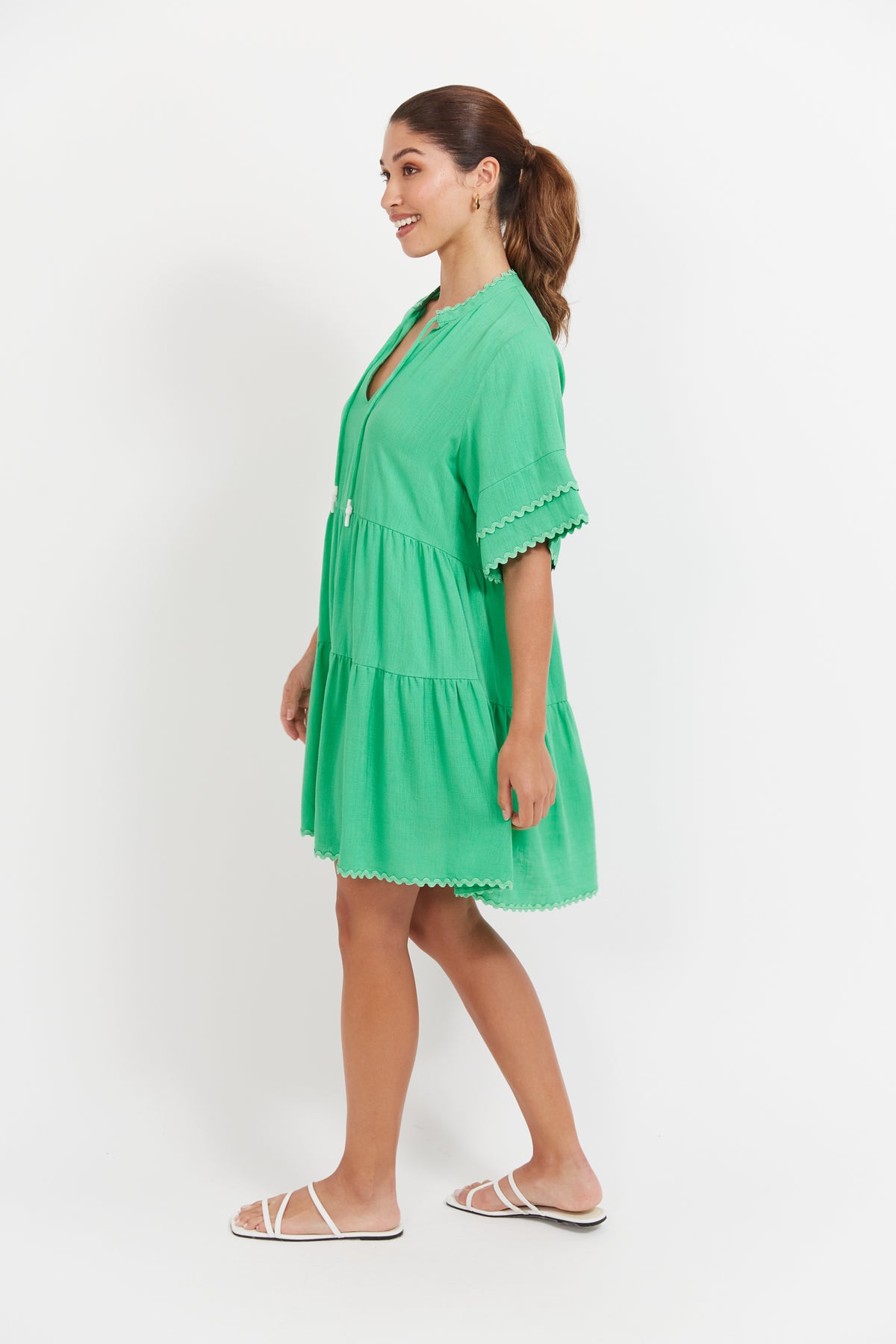 Haven Haiti Dress in Green