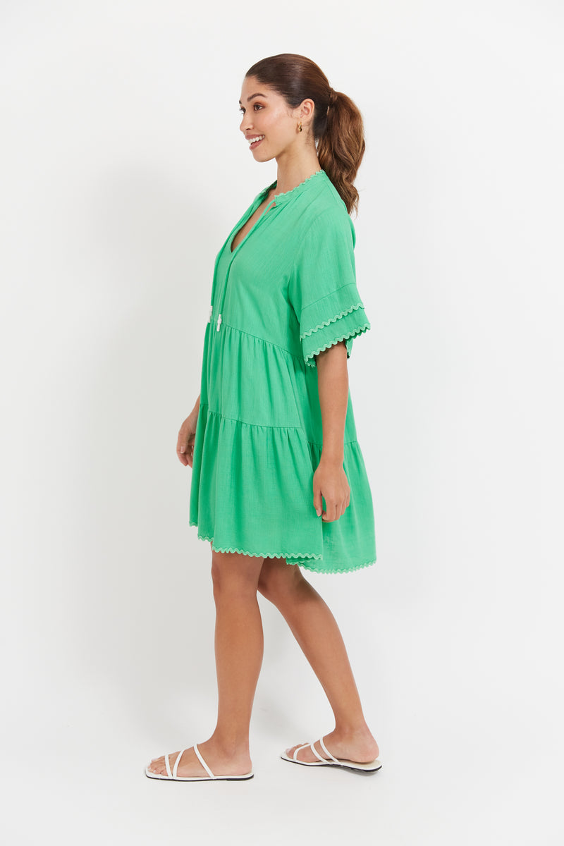 Haven Haiti Dress in Green