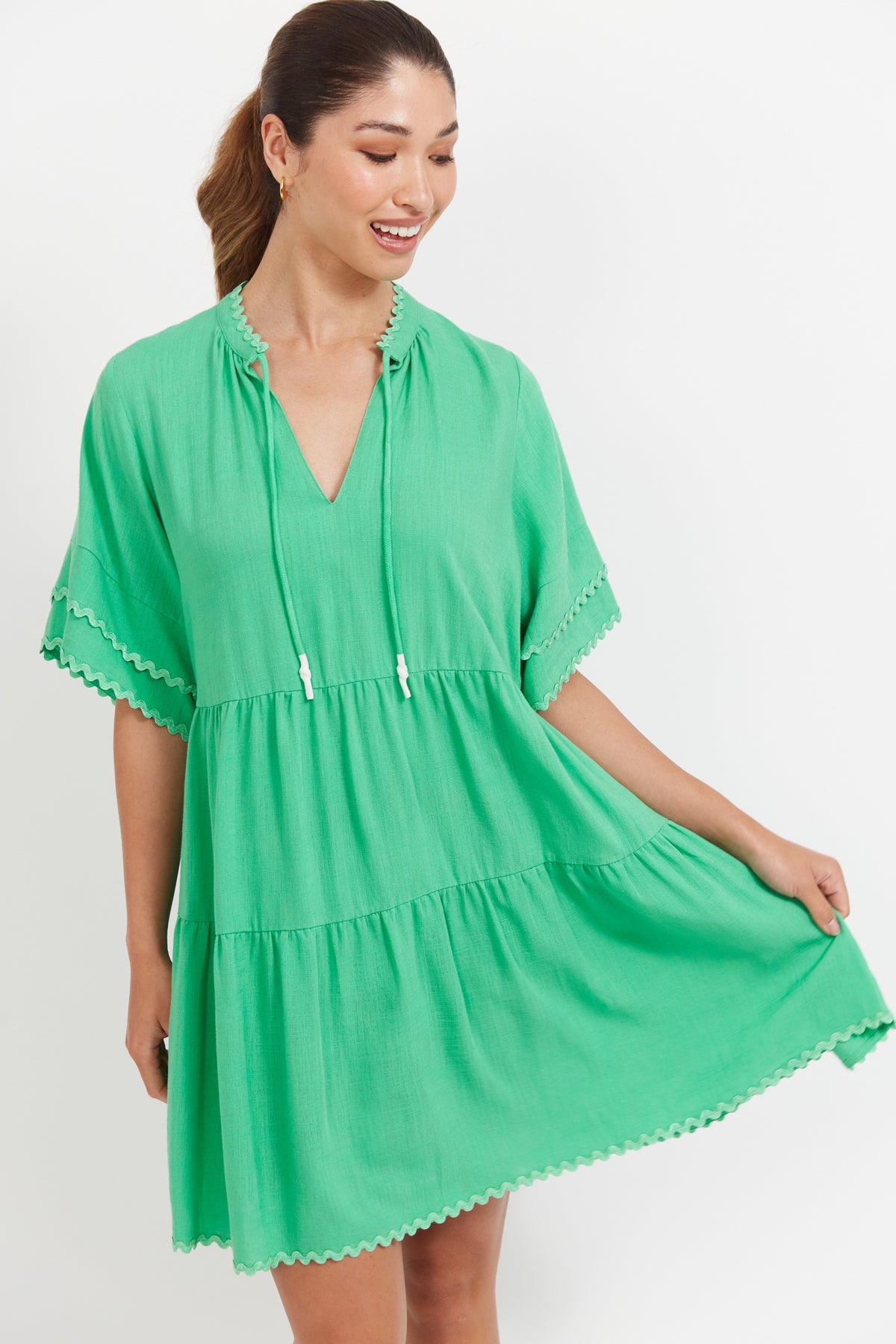 Haven Haiti Dress in Green