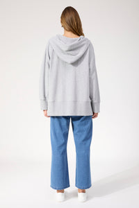 Haven Boston Sweat Hoodie in Grey