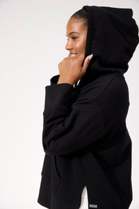 Haven Boston Sweat Hoodie in Black