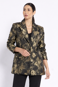 Philosophy BORDEAUX Blazer in Gold