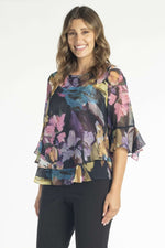 Renoma Chiffon Top in Brights