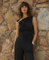 Fate + Becker ROWAN Modal Tank in Black