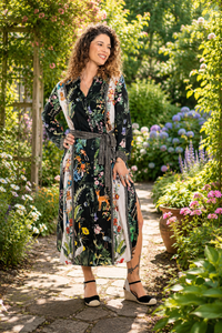 Cienna FOREST Buttoned Dress