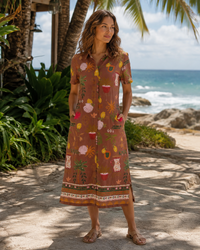 Foil ADVANCED INTERACTION Dress in Salsa