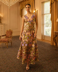 Elliatt FIORA A Line Gown in Green
