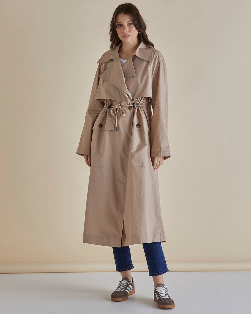 Betty Basics Parker Coat in Pebble