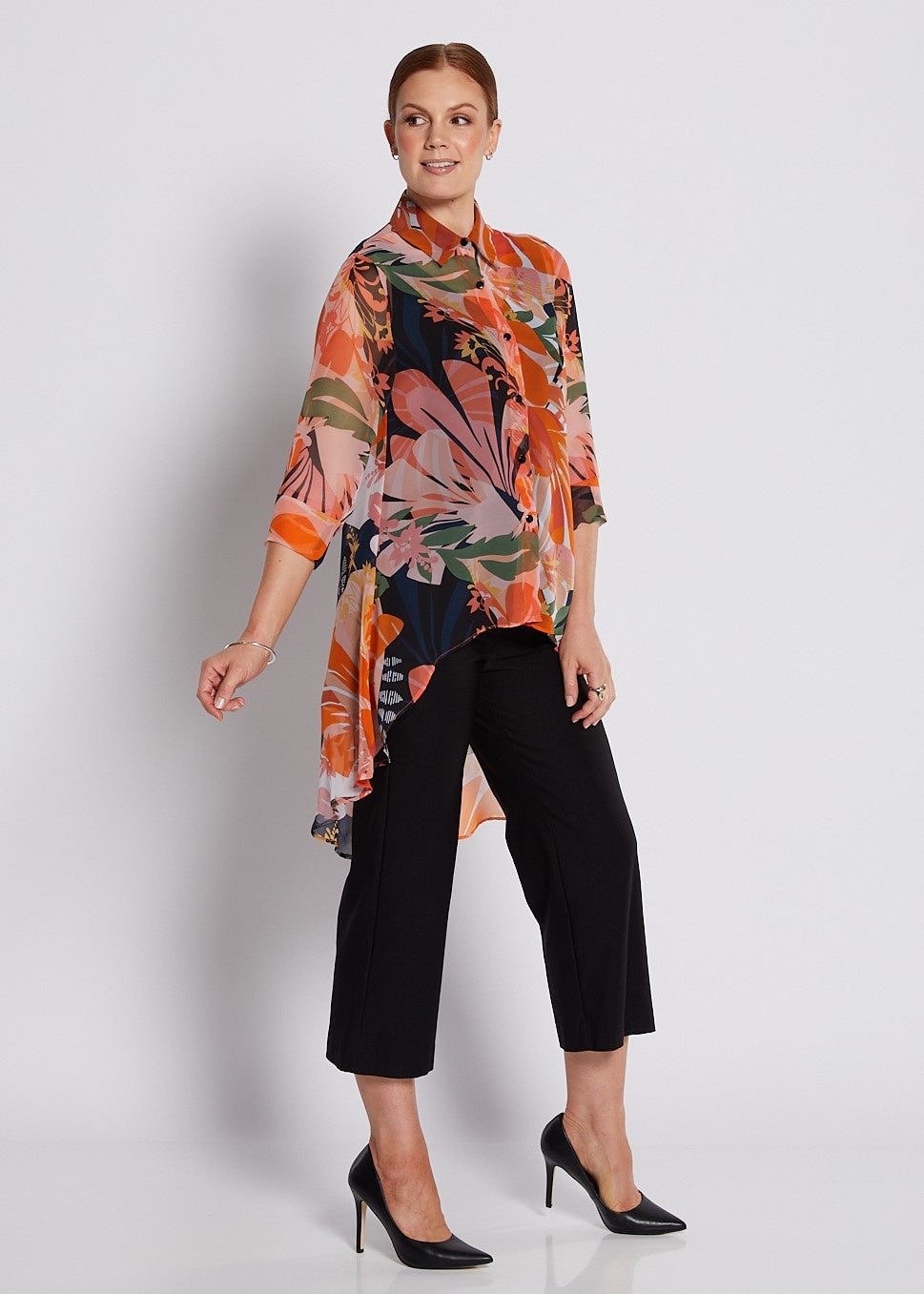 Philosophy AURELIA Hi Low Shirt in Bellini