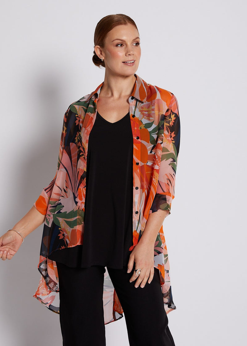 Philosophy AURELIA Hi Low Shirt in Bellini