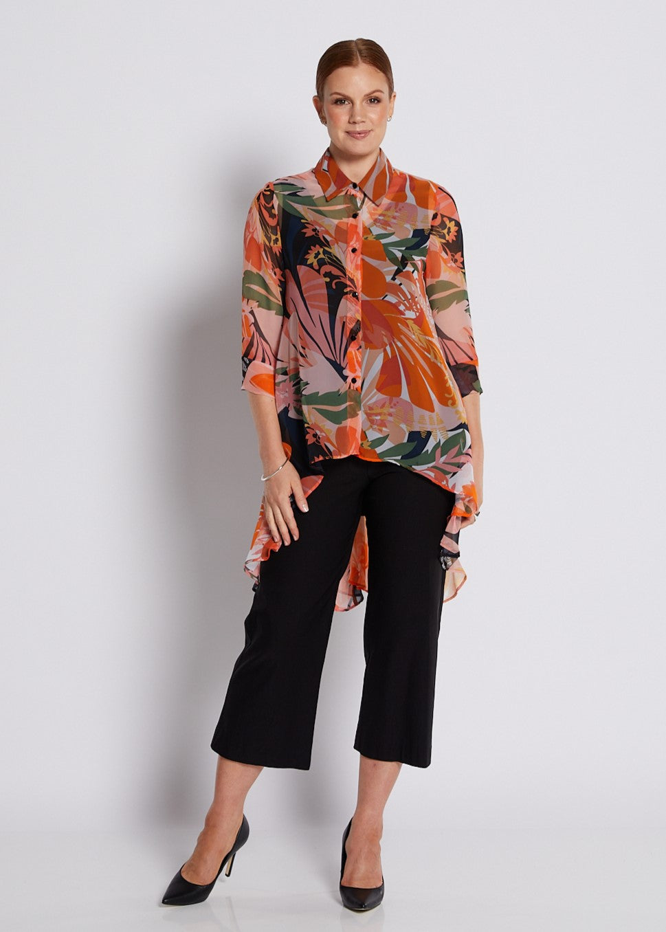 Philosophy AURELIA Hi Low Shirt in Bellini