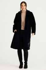 Brave + True Soho Long Coat in Black