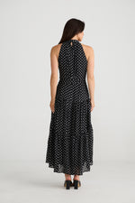 Brave + True Greta Dress in Black Polka Dot