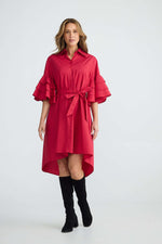 Brave + True Maestro Dress in Cherry