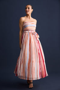Brave + True Avalon Dress in Painterly Stripe