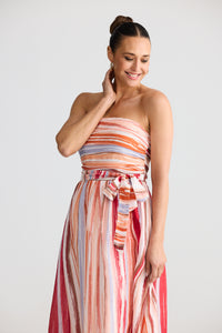 Brave + True Avalon Dress in Painterly Stripe