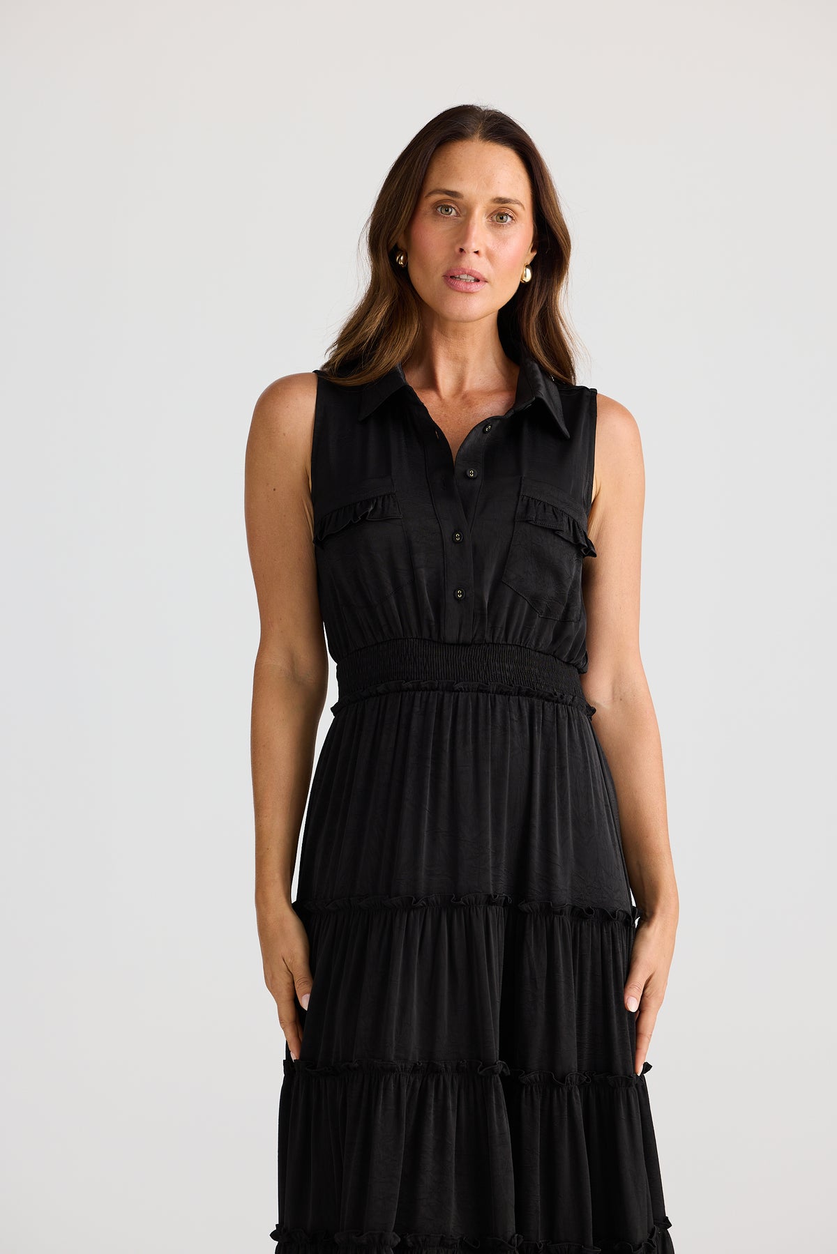 Brave + True Lido Sleeveless Dress in Black