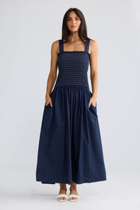 Brave + True MOLLY Dress in Navy