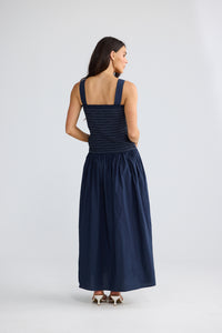 Brave + True MOLLY Dress in Navy
