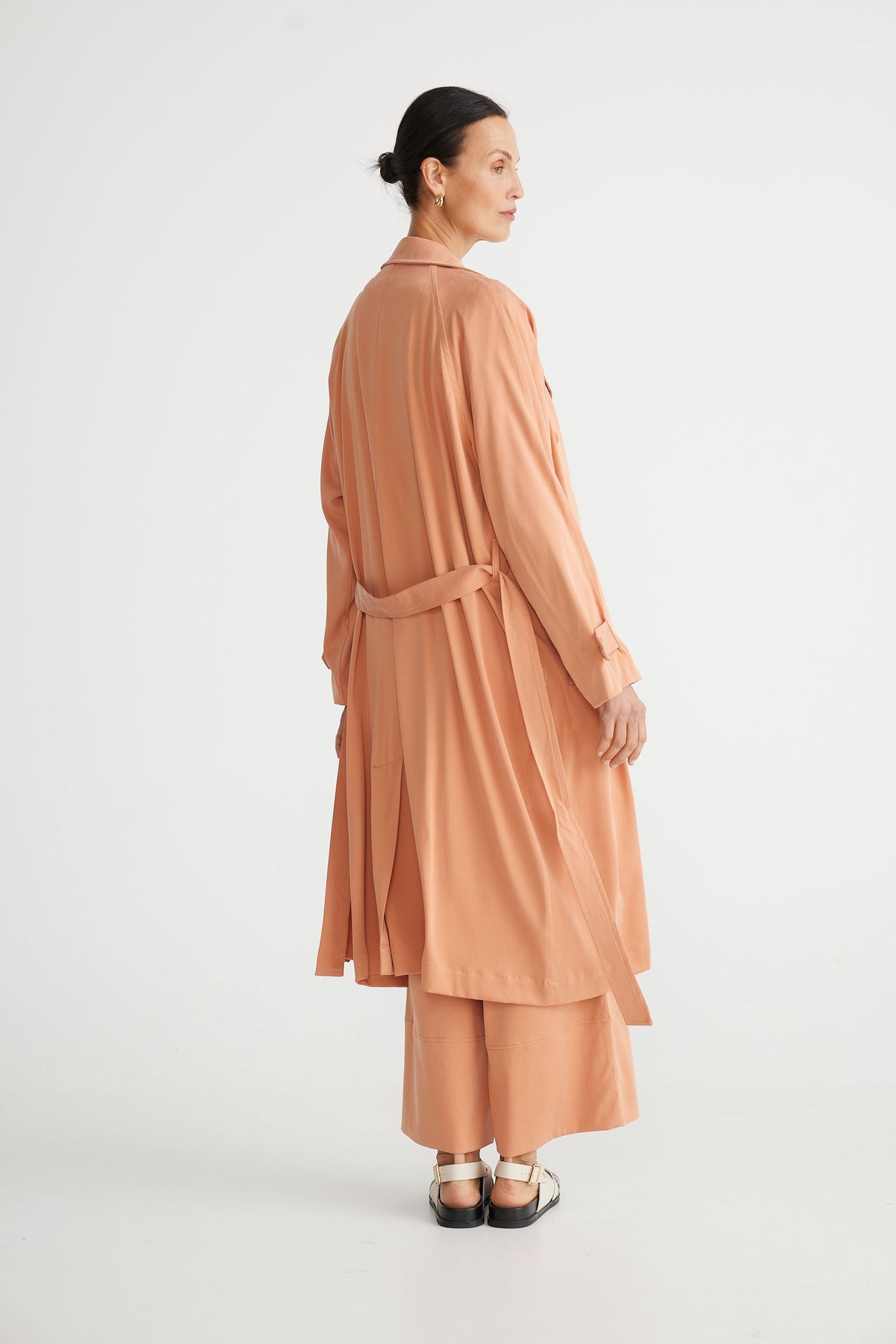 Brave + True Calipso Trench in Spice