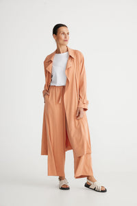 Brave + True Calipso Trench in Spice