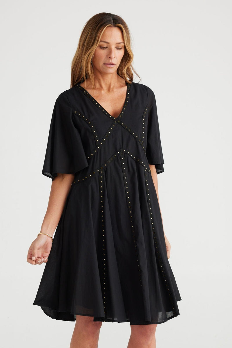 Brave + True Chantal Dress in Black 7191