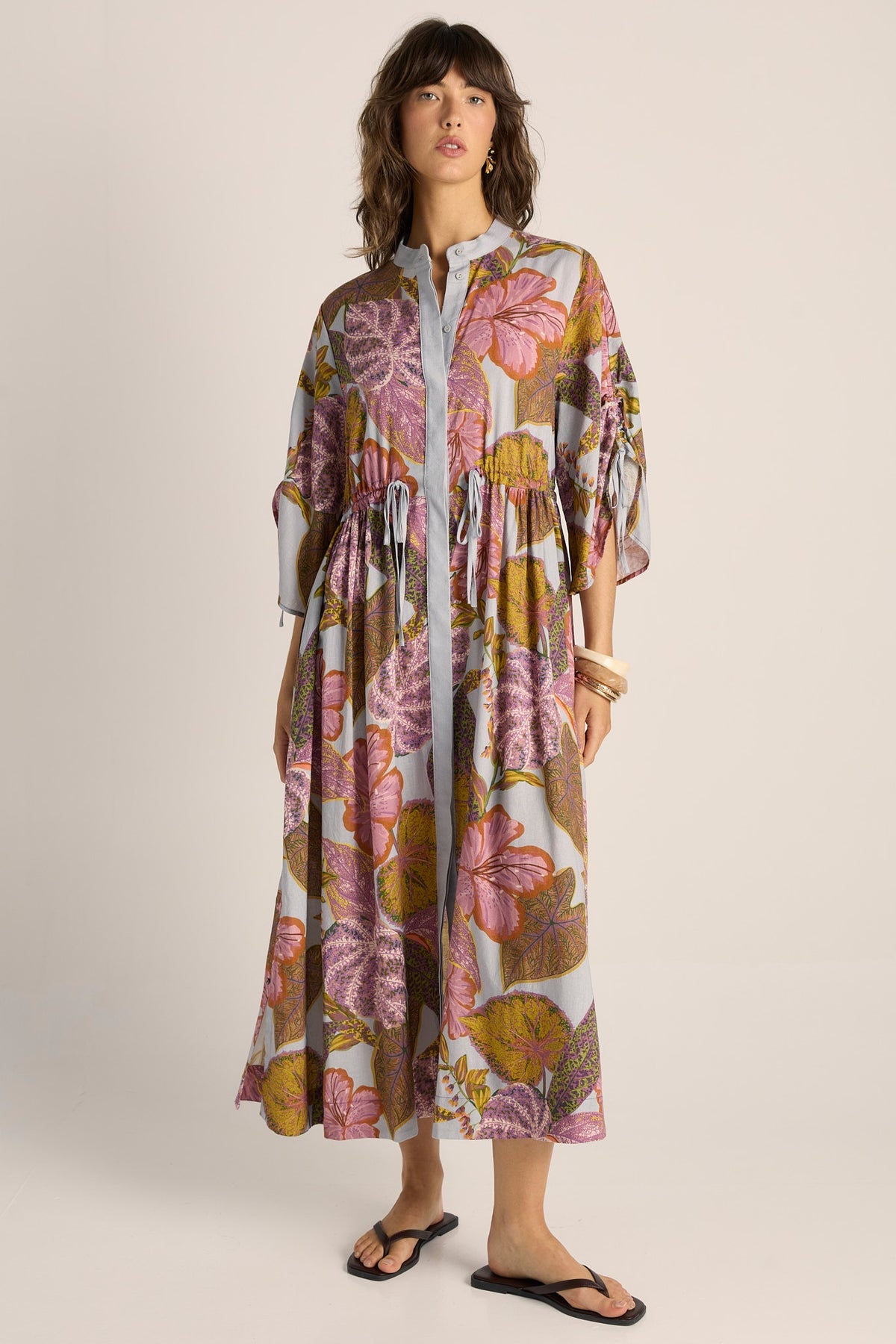 Fate + Becker BOTANICA Dress in Leaf Print