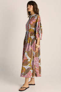 Fate + Becker BOTANICA Dress in Leaf Print