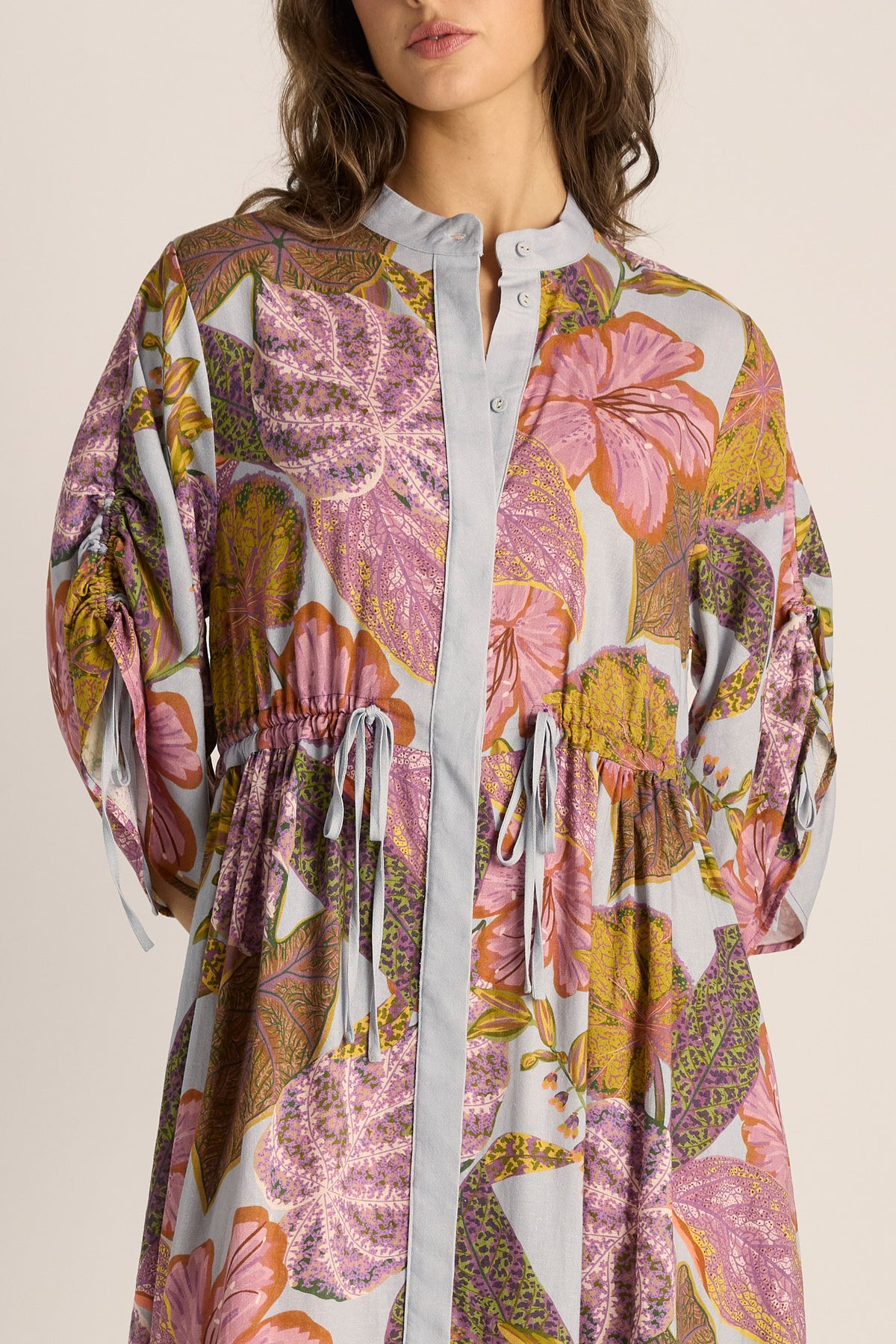 Fate + Becker BOTANICA Dress in Leaf Print