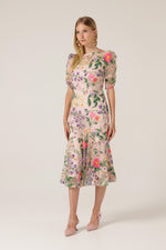 Sacha Drake Cardelina Dress in Lavender Pink Flower