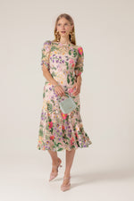 Sacha Drake Cardelina Dress in Lavender Pink Flower