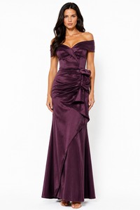 Ellie DREW Gown in Plum