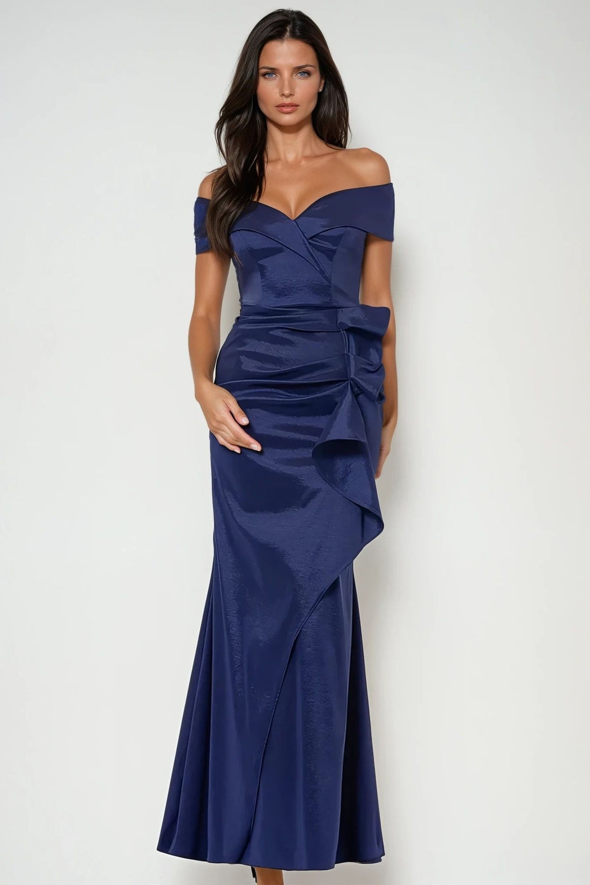 Ellie DREW Gown in Navy