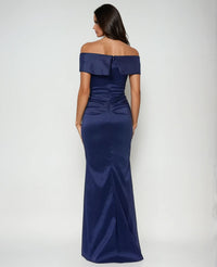 Ellie DREW Gown in Navy