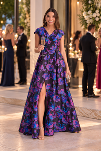 Trellis Lane DEANDRA Maxi in Black Pink