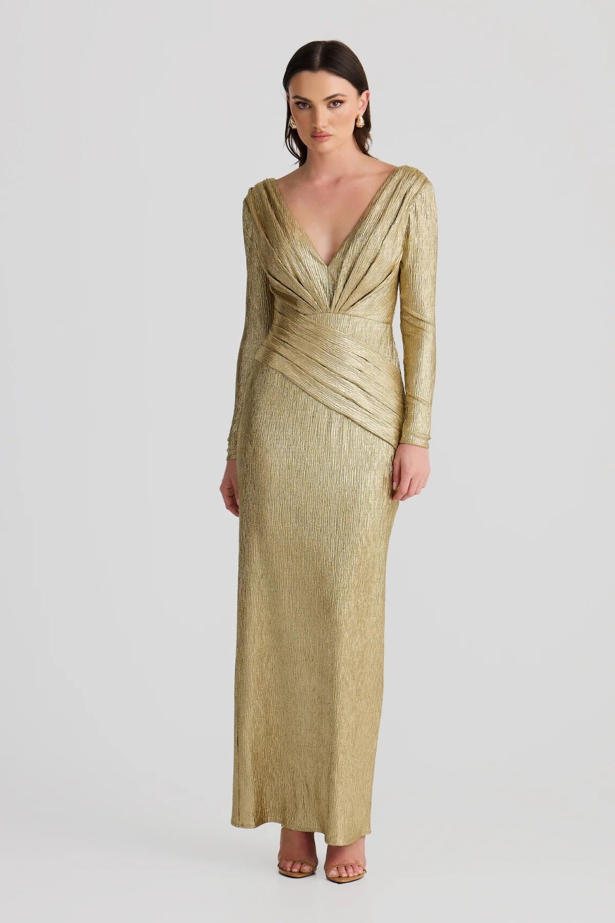 Derma Department PALLAS Gown in Gold