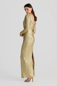 Derma Department PALLAS Gown in Gold