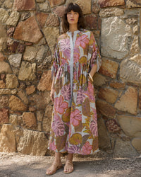 Fate + Becker BOTANICA Dress in Leaf Print