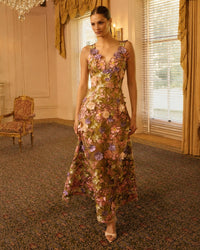 Elliatt FIORA A Line Gown in Green