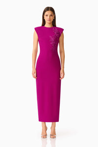 Elliatt DAHLIRA Column Maxi Dress in Orchid Pink