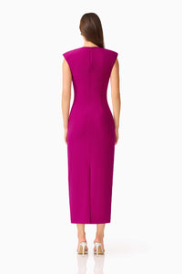 Elliatt DAHLIRA Column Maxi Dress in Orchid Pink