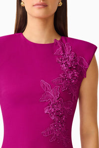 Elliatt DAHLIRA Column Maxi Dress in Orchid Pink