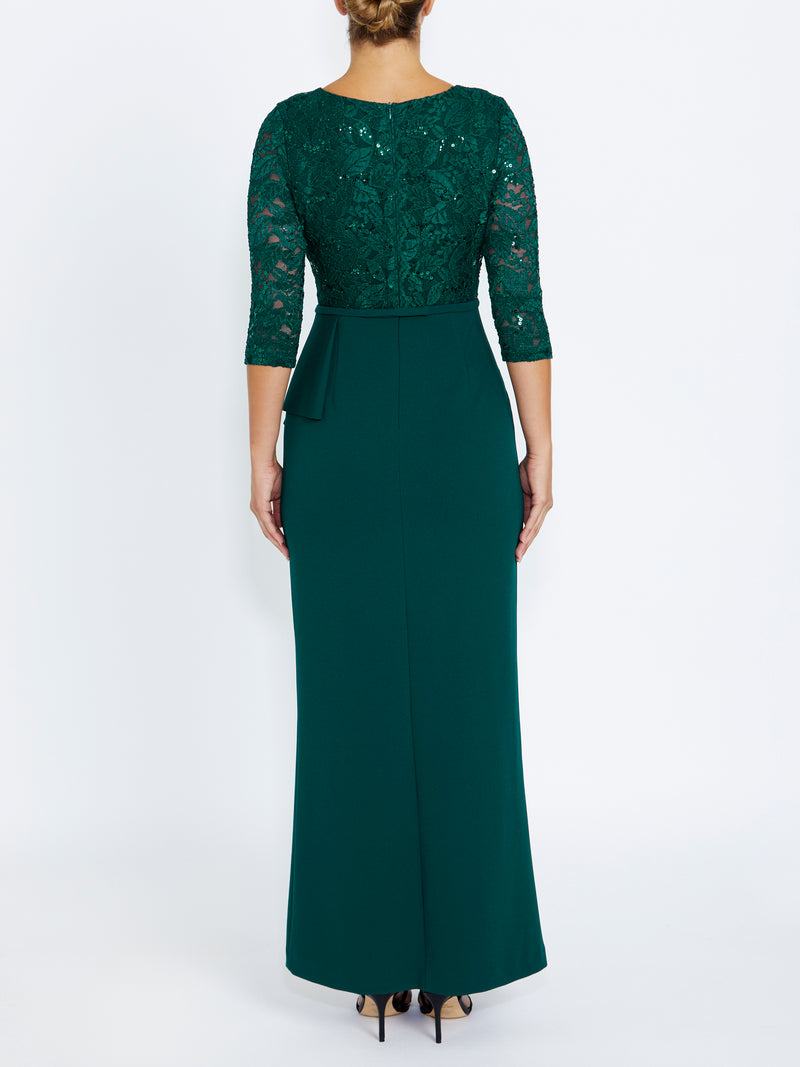 Anthea Crawford Lyndal Gown in Evergreen Anthea Crawford Lyndal Gown in Evergreen