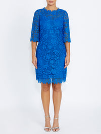 Anthea Crawford Haisley Dress in Azure