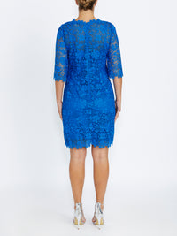 Anthea Crawford Haisley Dress in Azure
