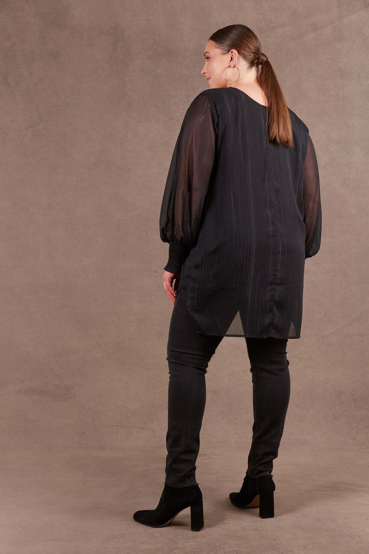 Eb & Ive Bantu Top in Ebony